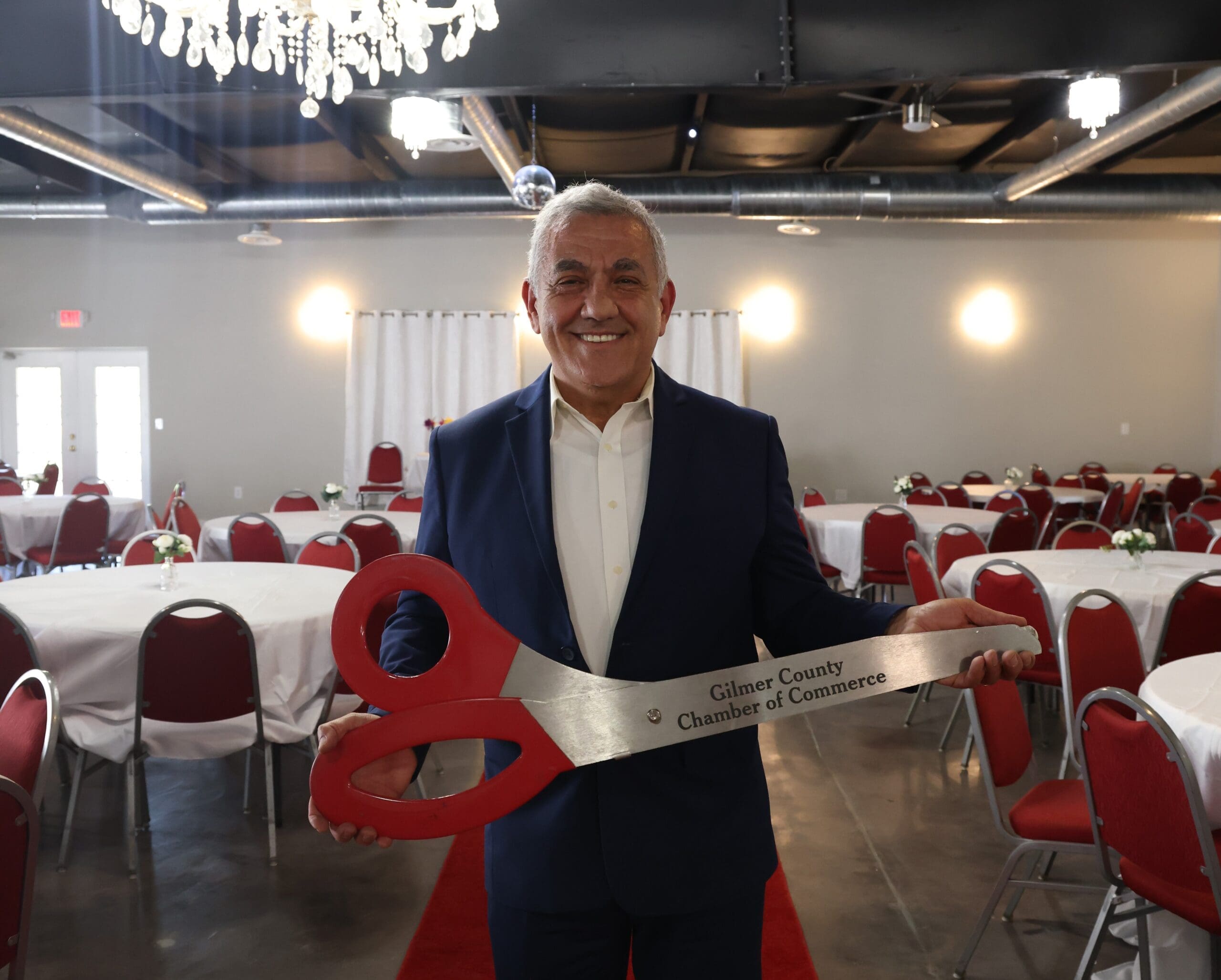 legacy event halls ribbon cutting