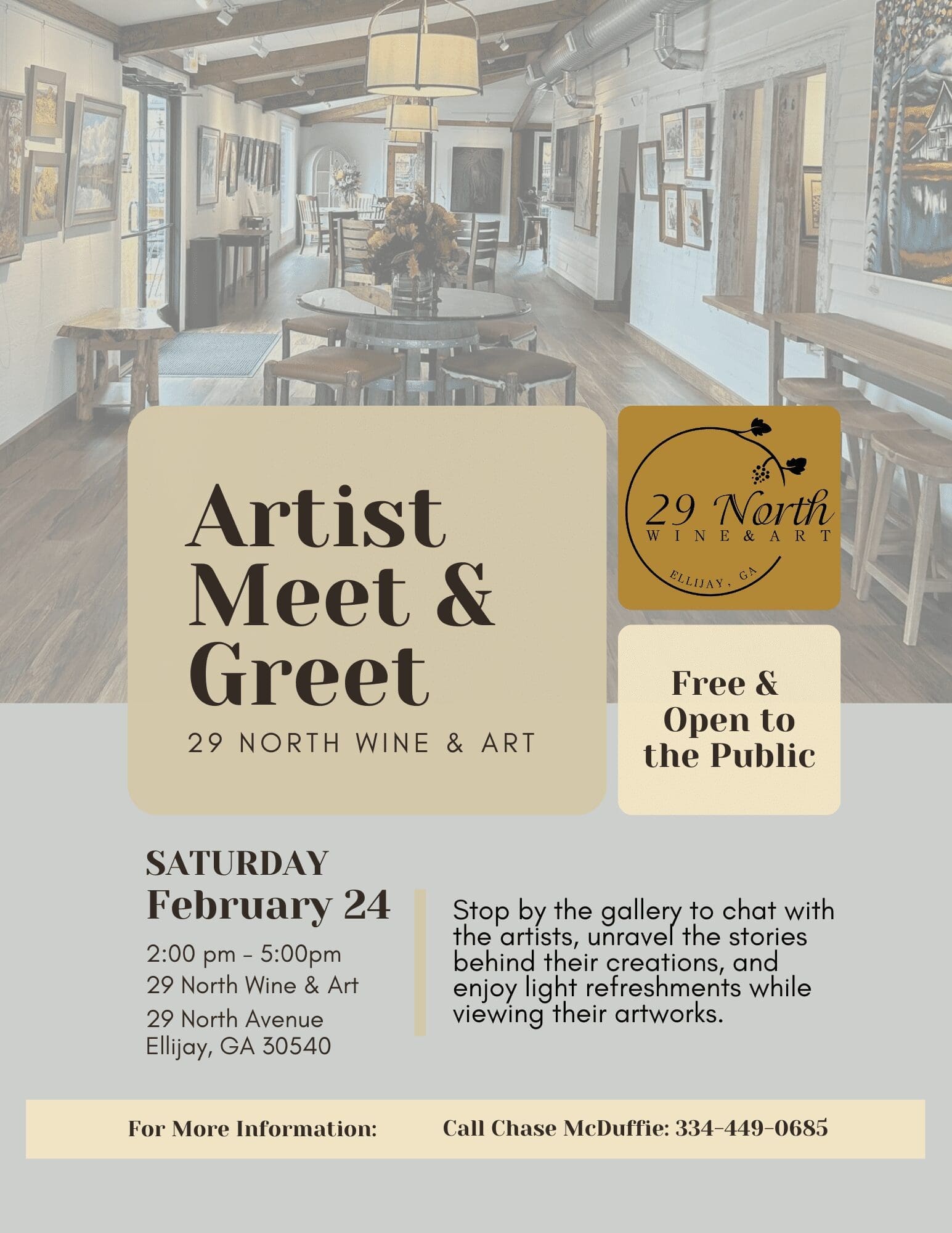 Artist Meet and Greet